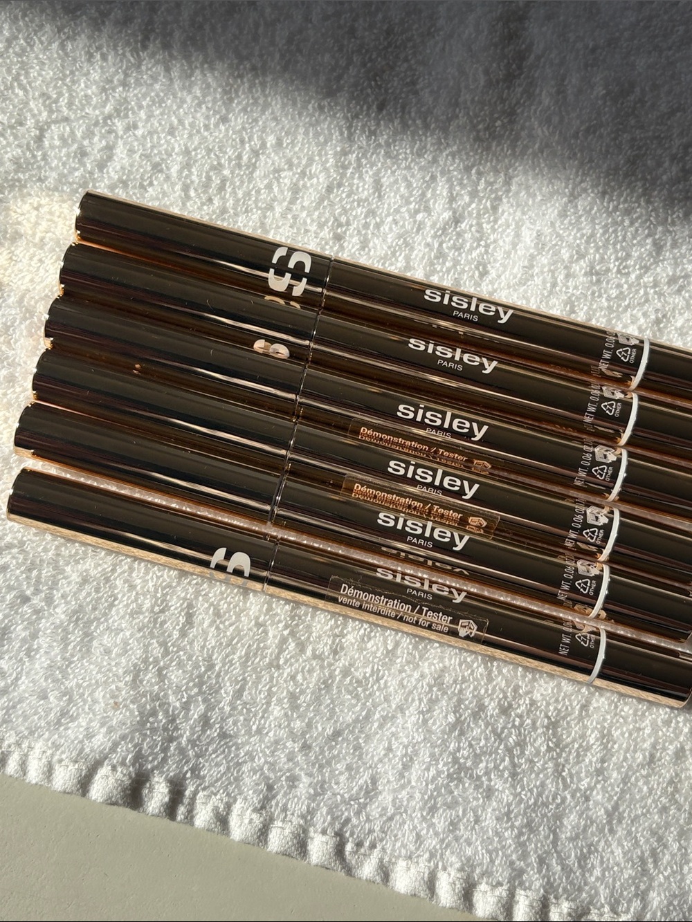 Sisley Stylo correct concealer pens.  6 shades gently used and never used.
